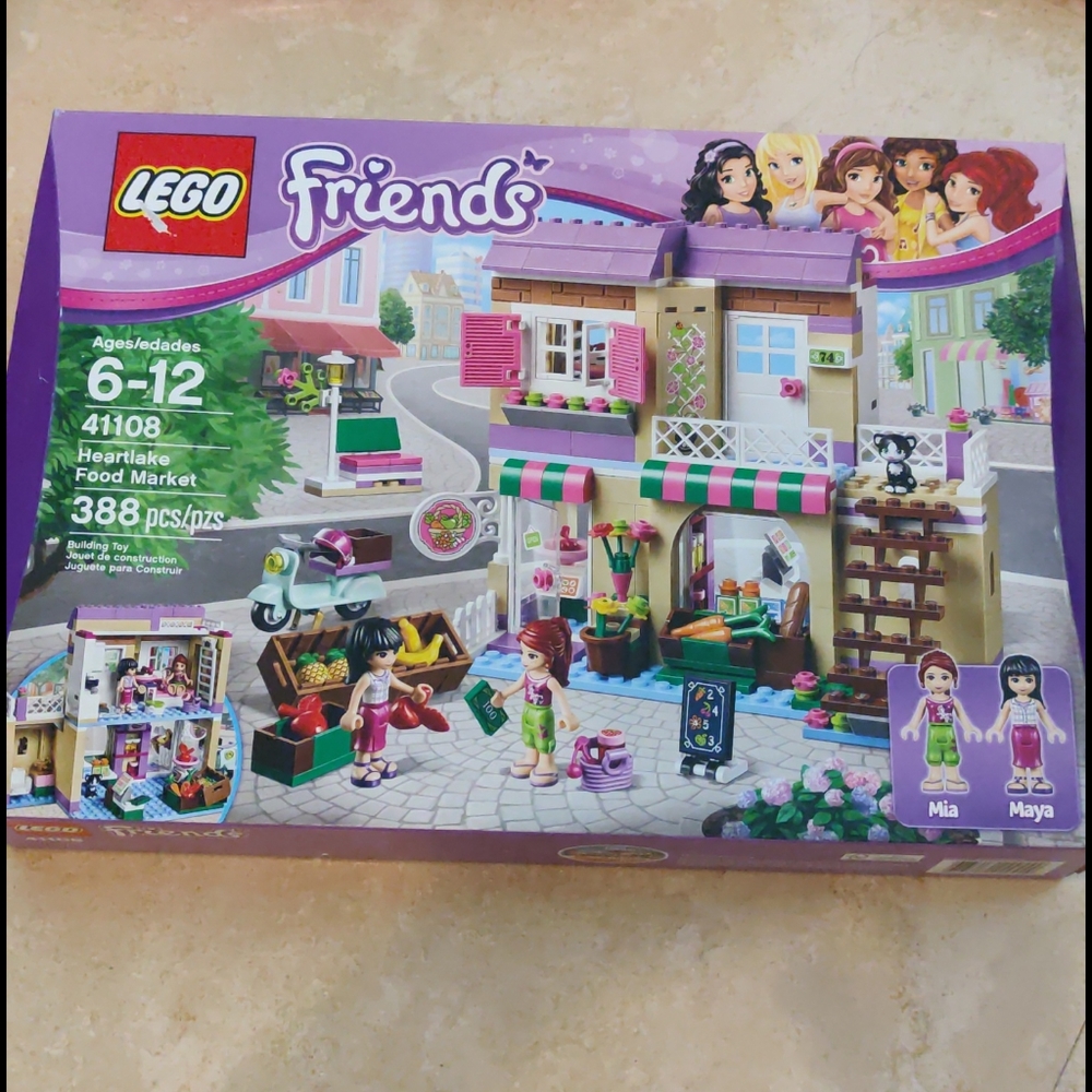 NIB Lego Friends Heartlake Food Market 41108